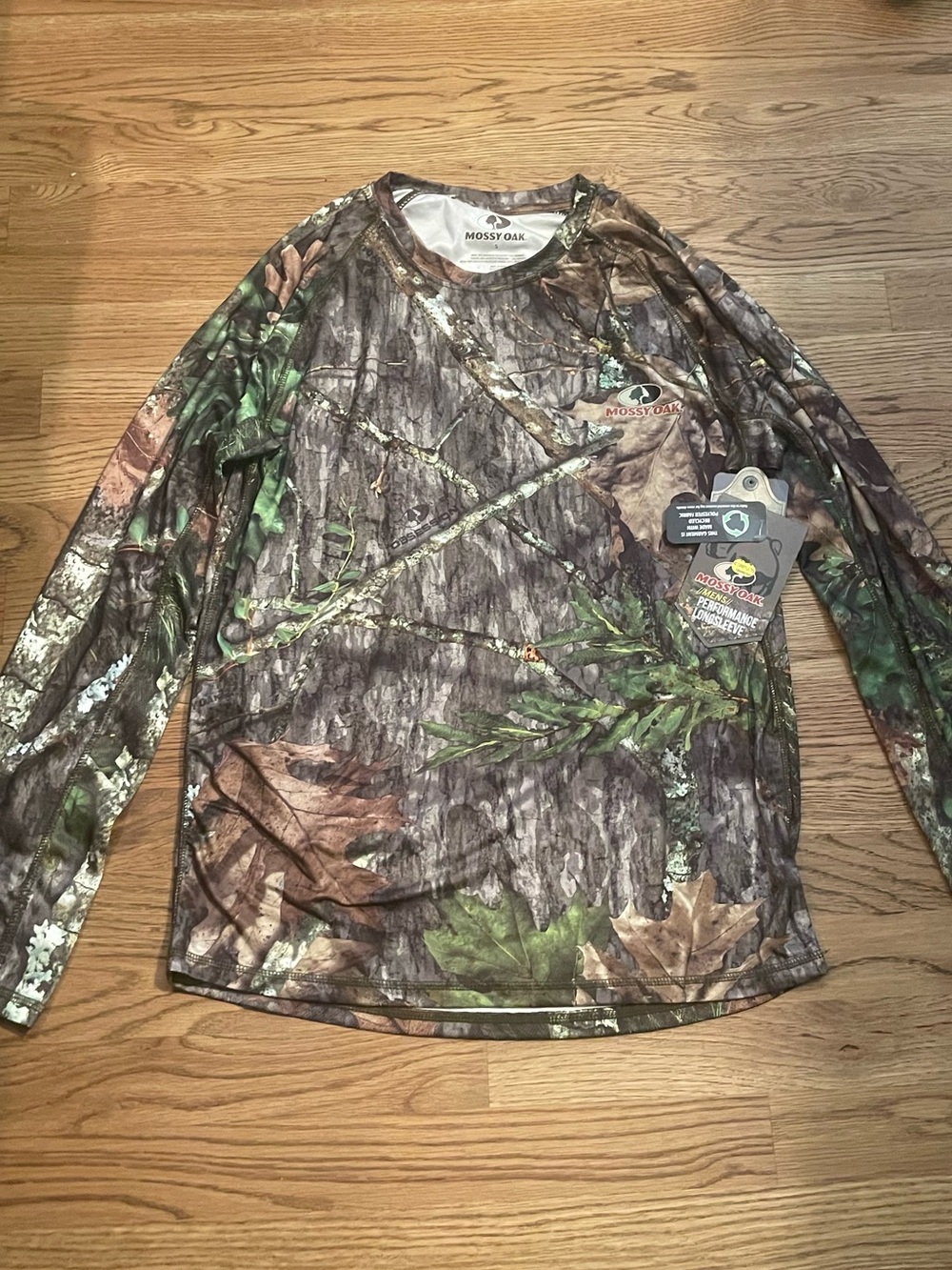 Mossy Oak - Men’s Camouflage Long Sleeve Performance Shirt